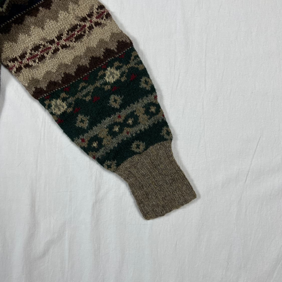 90‘s 폴로랄프로렌 패치워크 스키맨 니트 스웨터 상품이미지5