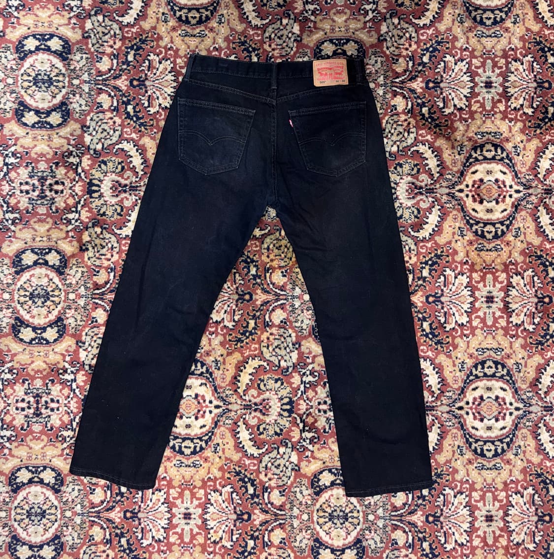 빈티지 리바이스 505 블랙 진 데님 34 (661) 상품이미지2