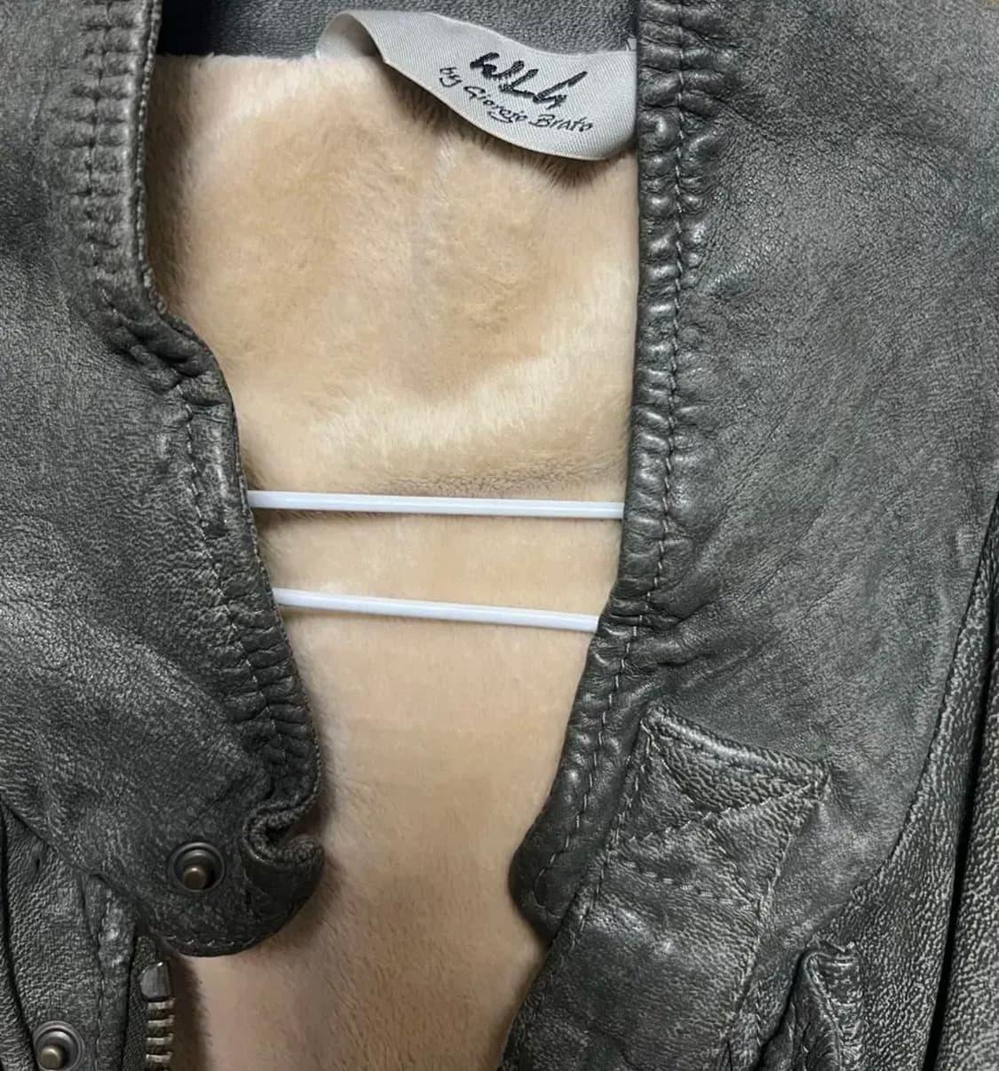 조르지오브라토 레더자켓  상품이미지3