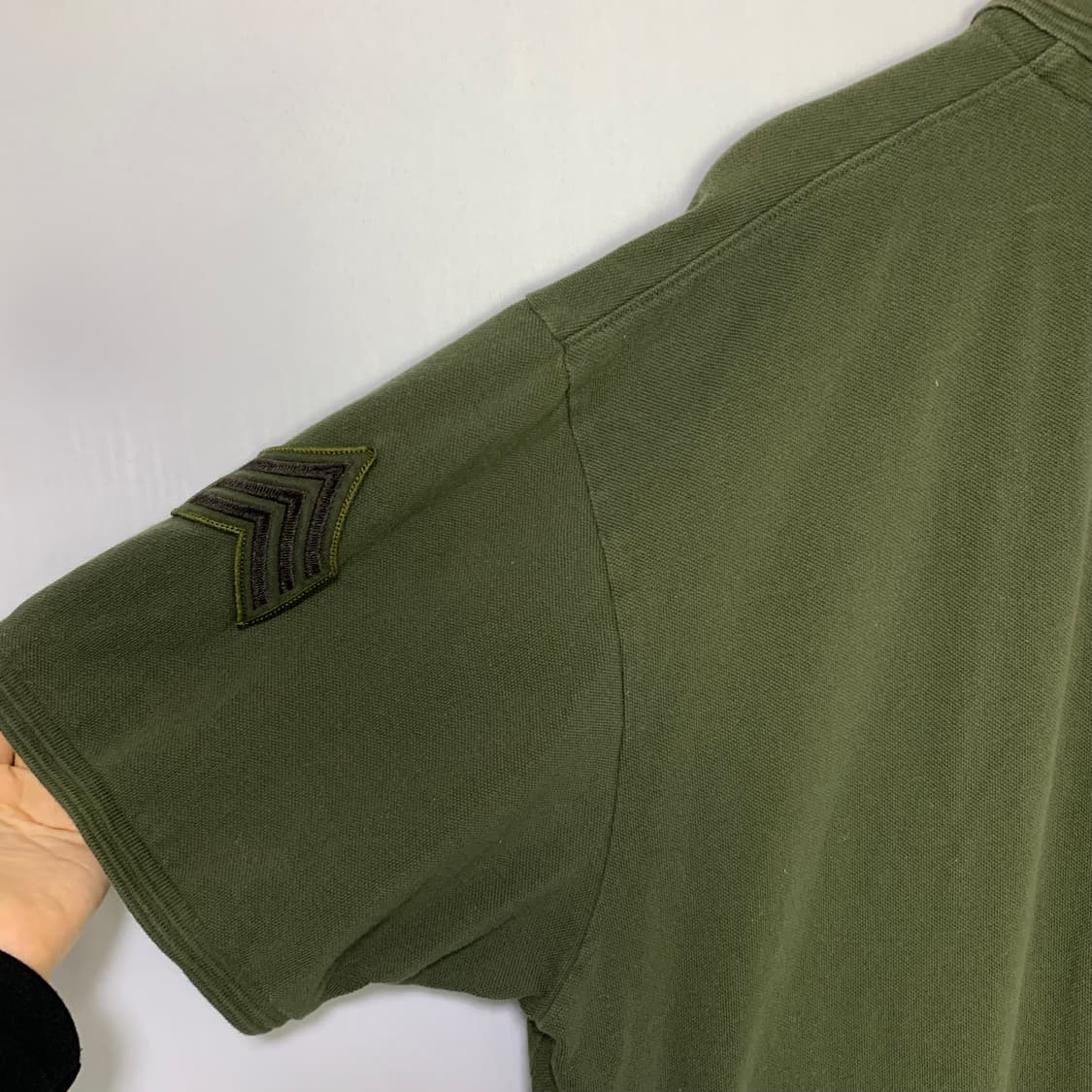 알파인더스트리 밀리터리 반팔 카라 티셔츠 폴로티 빅사이즈 오버사이즈 상품이미지9