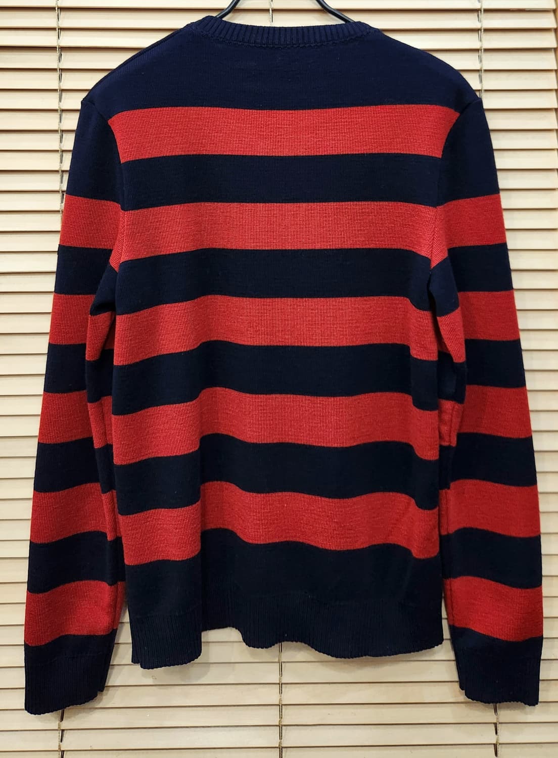 (새상품급)세인트제임스 단가라 니트s 상품이미지3