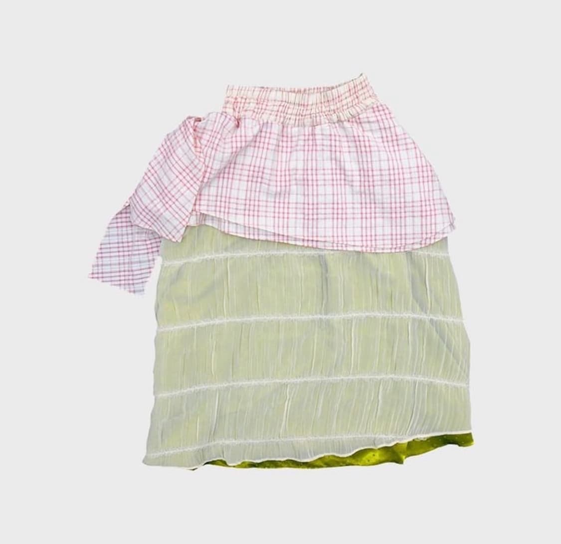 더뮤지엄비지터 치마 스커트 CHIFFON LAYERED skirt 상품이미지1