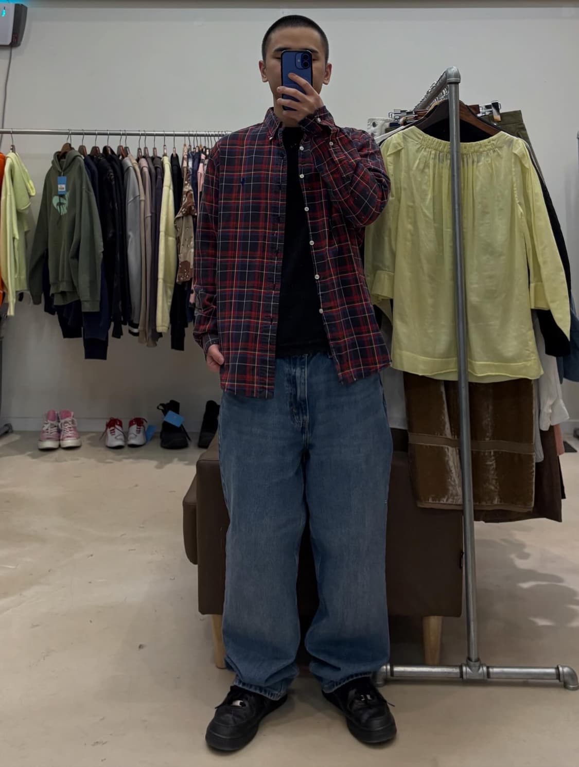 폴로 랄프로렌 체크셔츠 상품이미지7