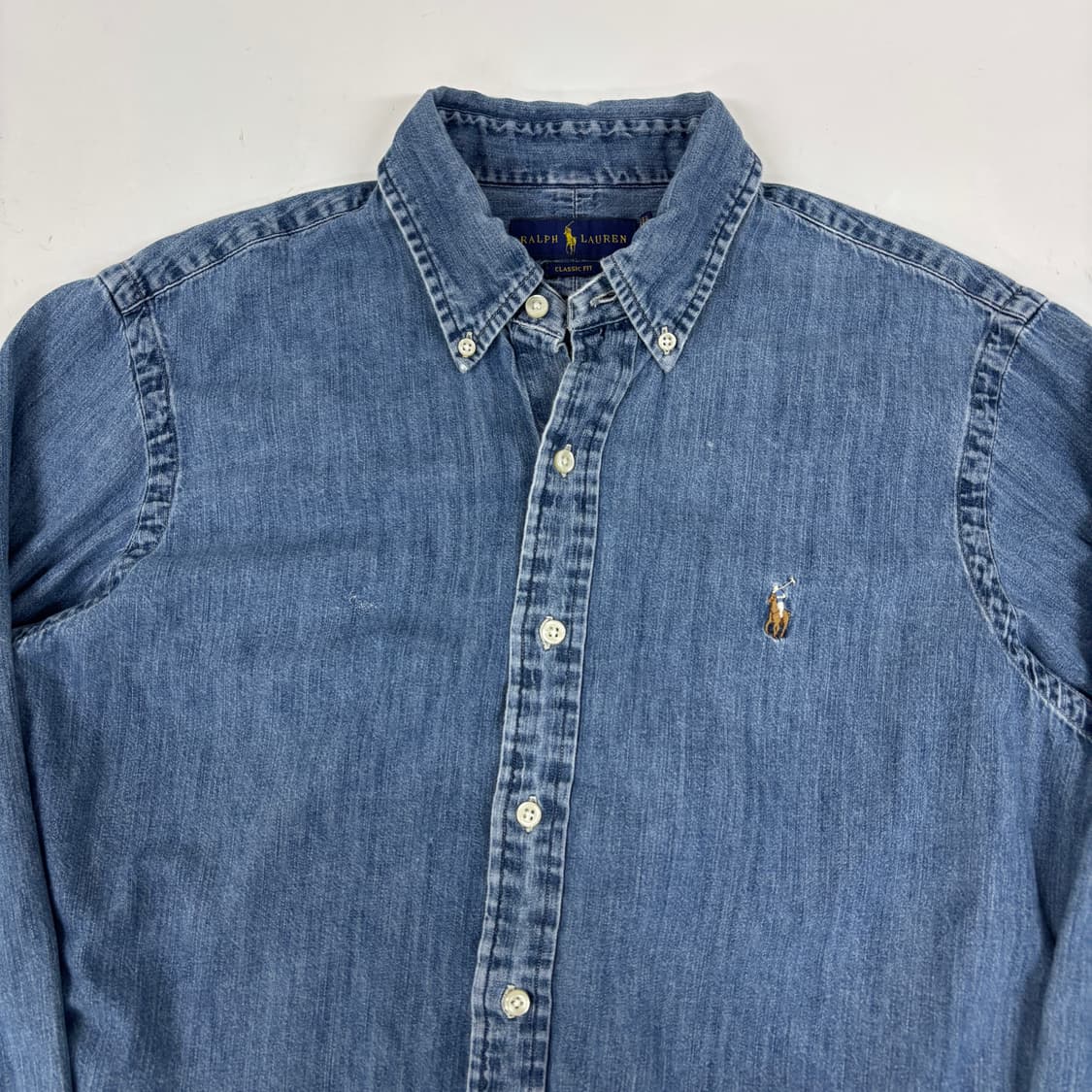 폴로 데님 셔츠  상품이미지4