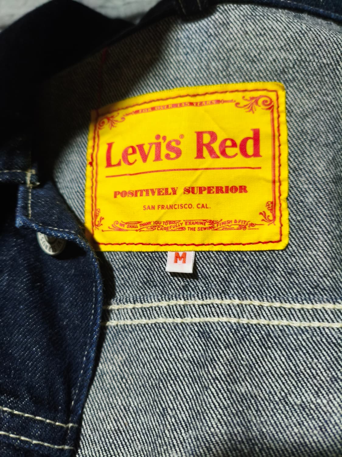 리바이스 레드 트러커 청 자켓  M(100~105) 새상품 상품이미지4