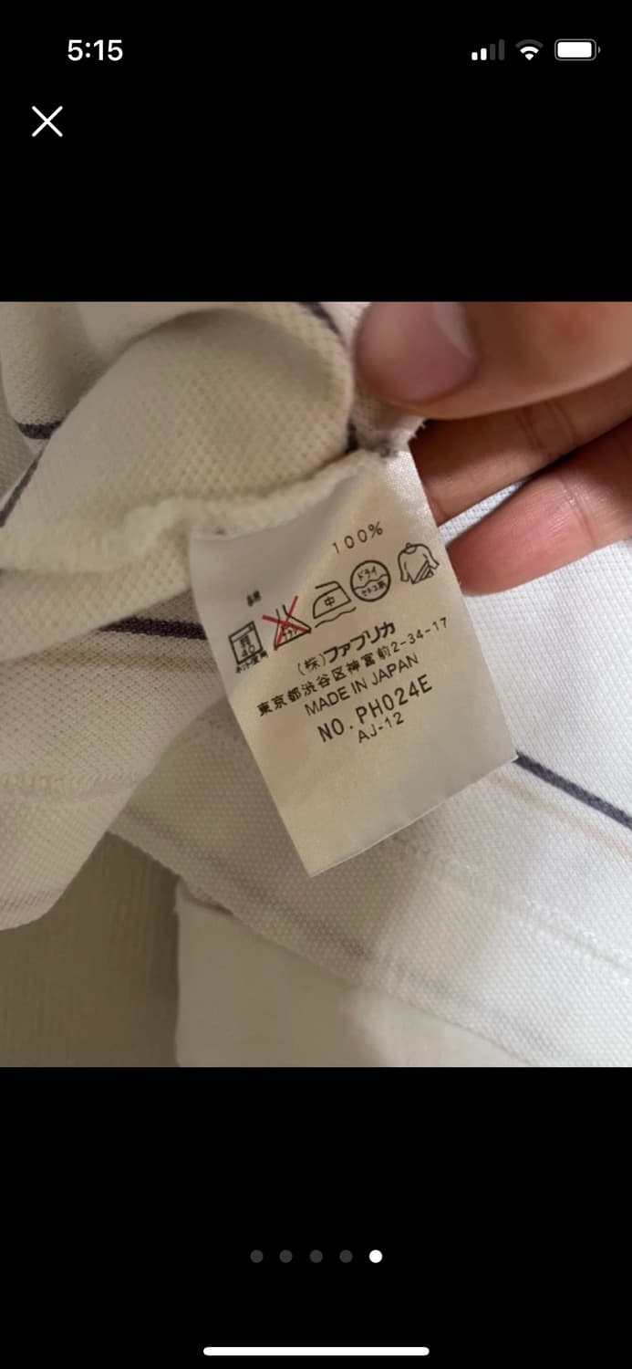 일본 빈티지 라코스테 롱슬리브 L 상품이미지5