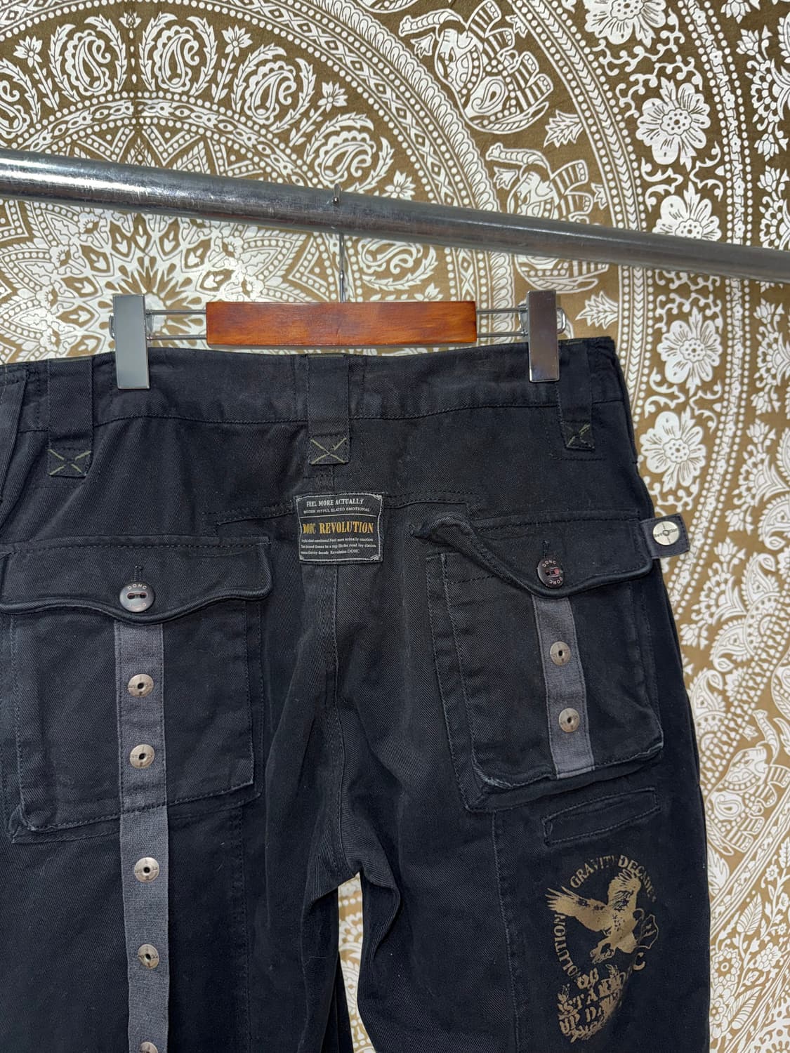 DOHC 빈티지 프린팅 카고팬츠  상품이미지6