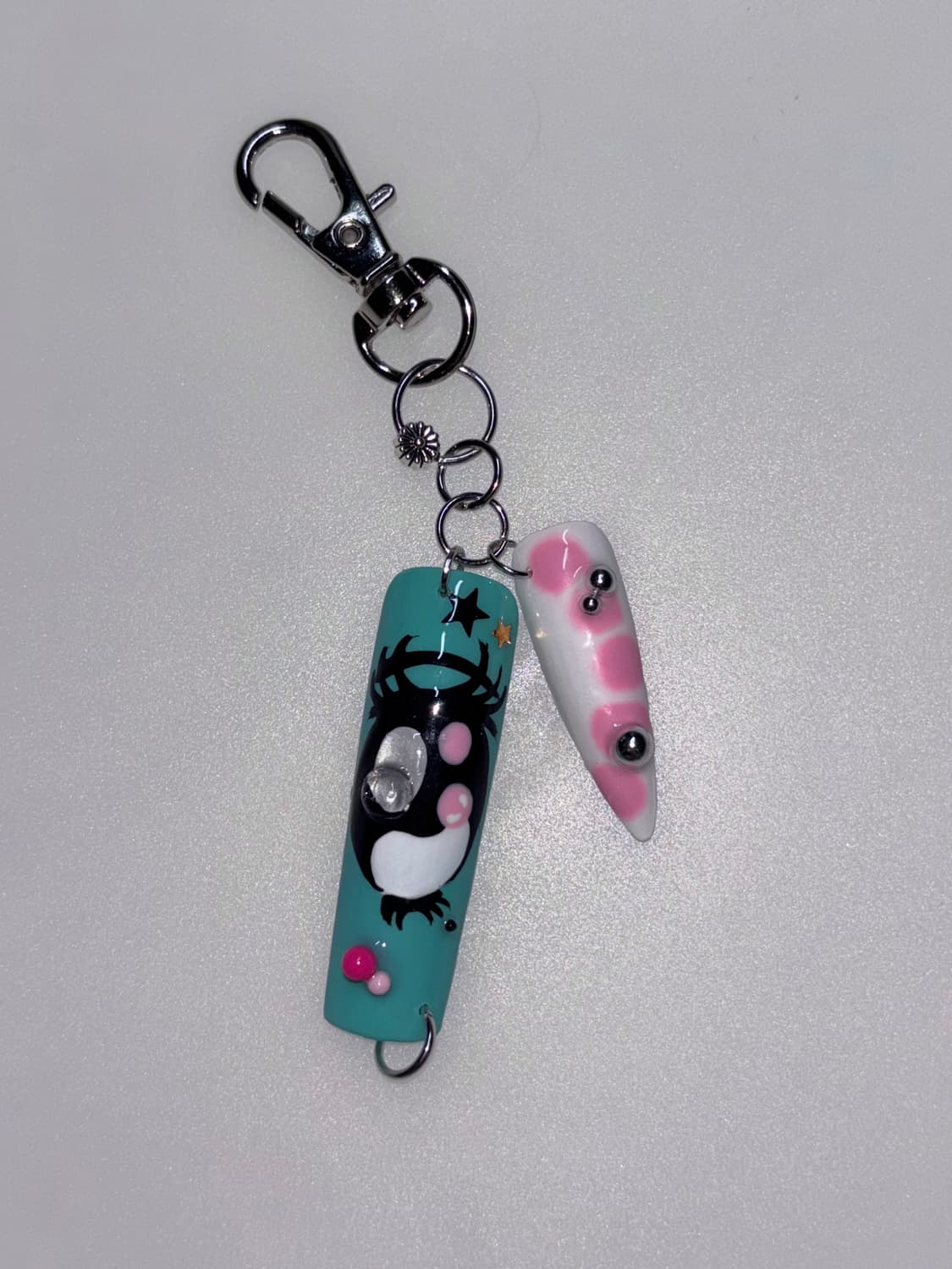 네일 팁 키링 nail tip keyring 상품이미지1