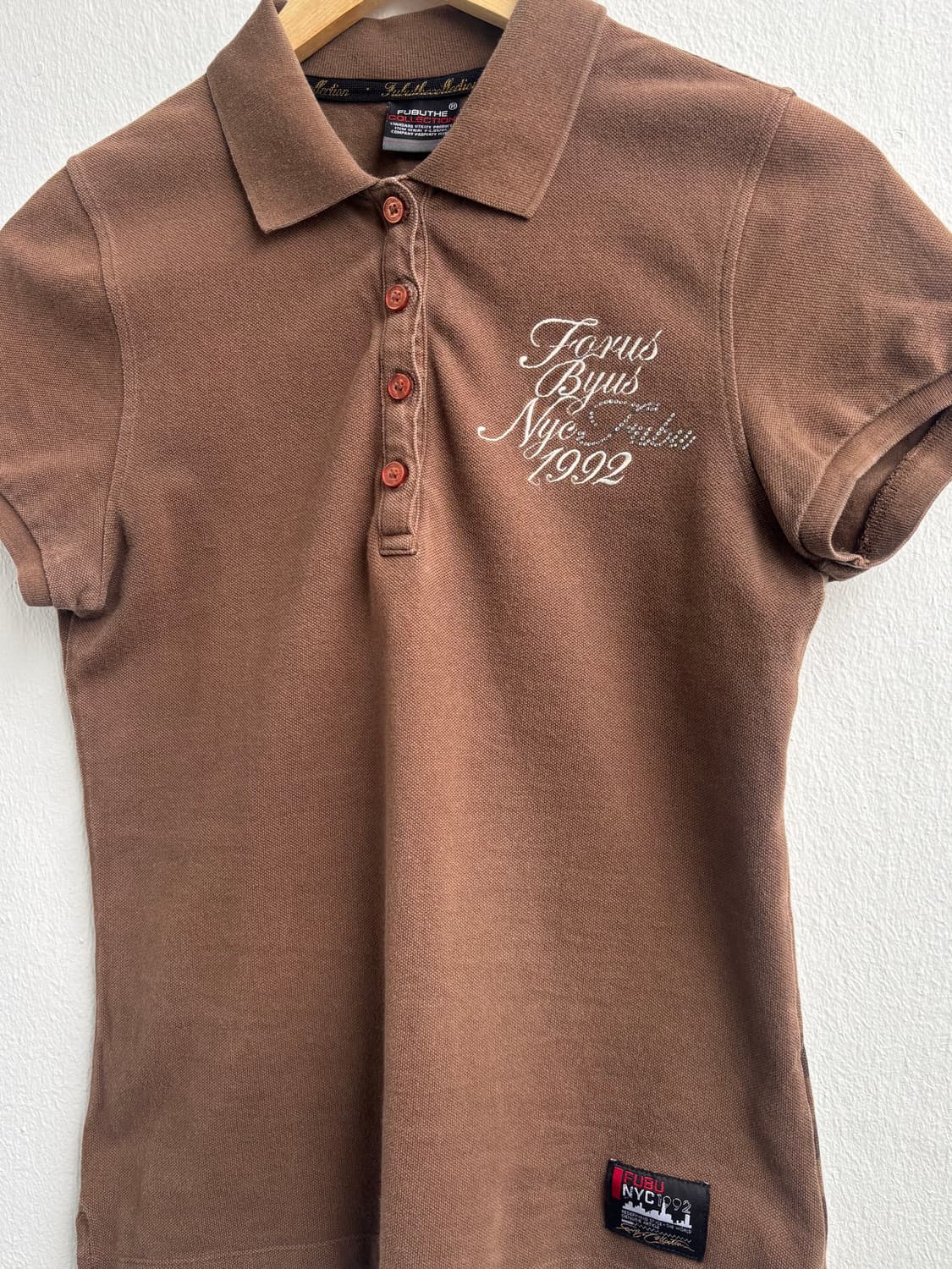 Fubu Brown Graphic Top 상품이미지7