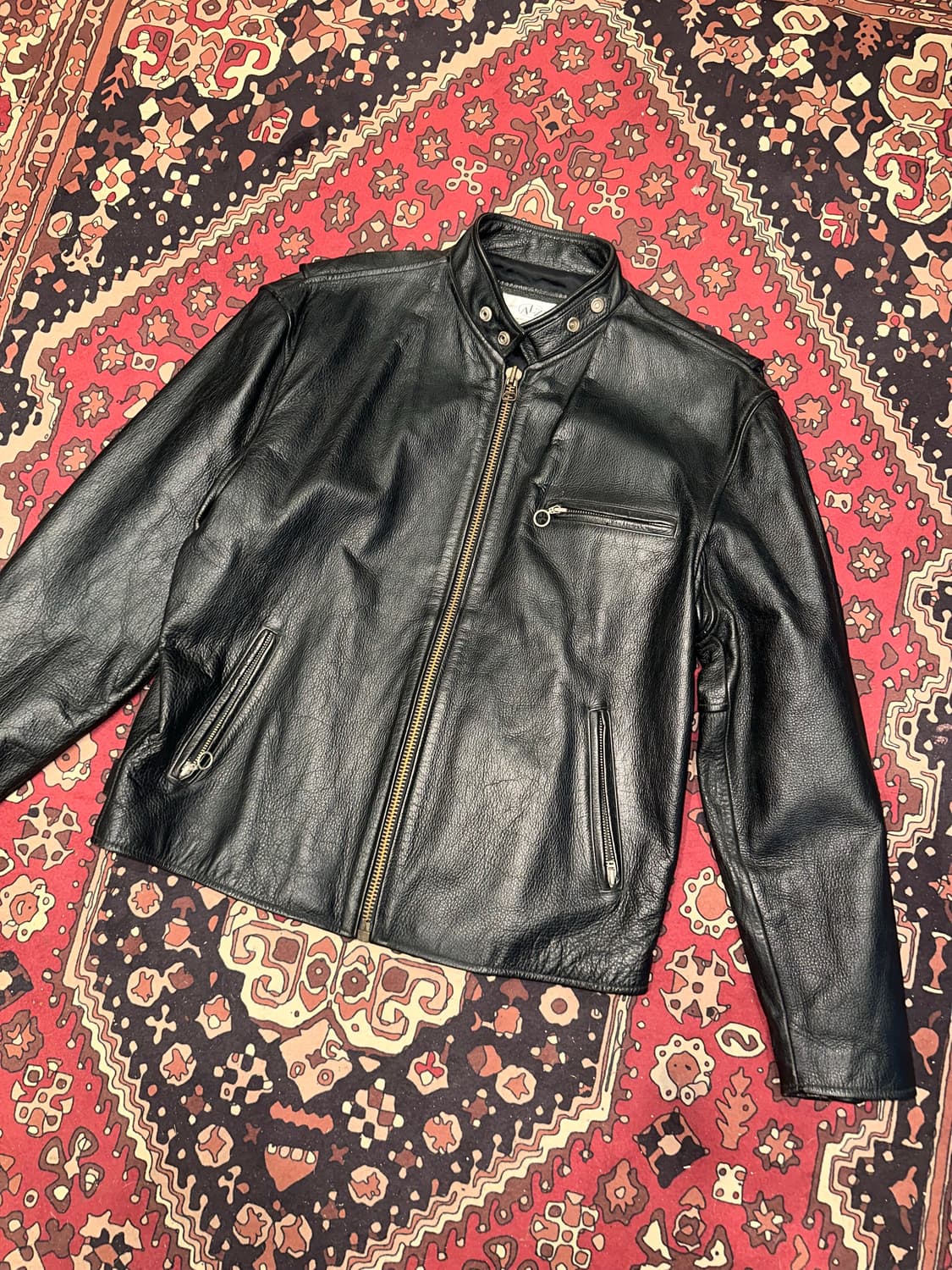 ( XL-2XL ) 바이커가죽 레더자켓 가죽자켓 라이더자켓 소가죽자켓 상품이미지5