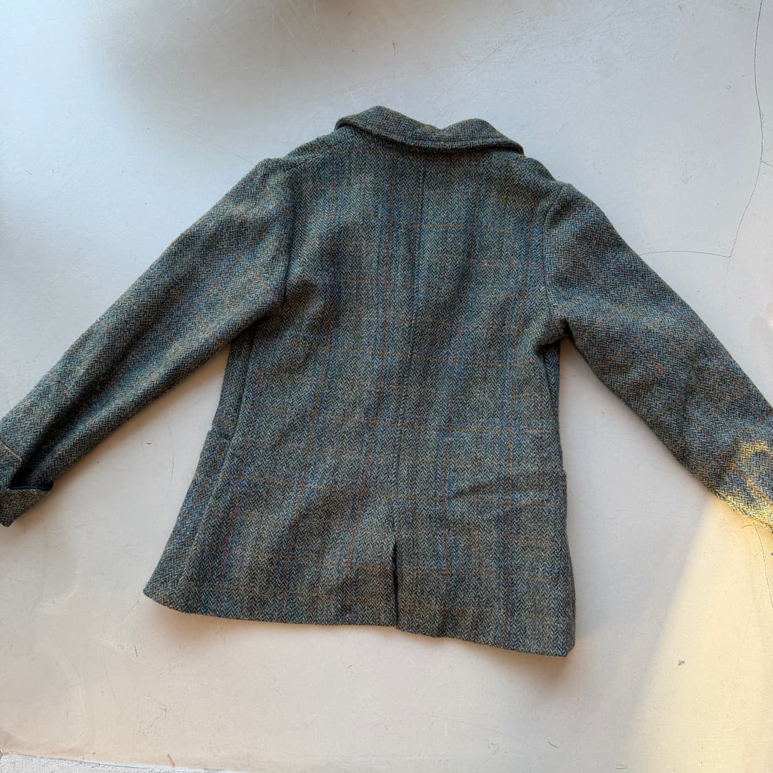 해리스 트위드 울 헤링본 자켓 상품이미지4