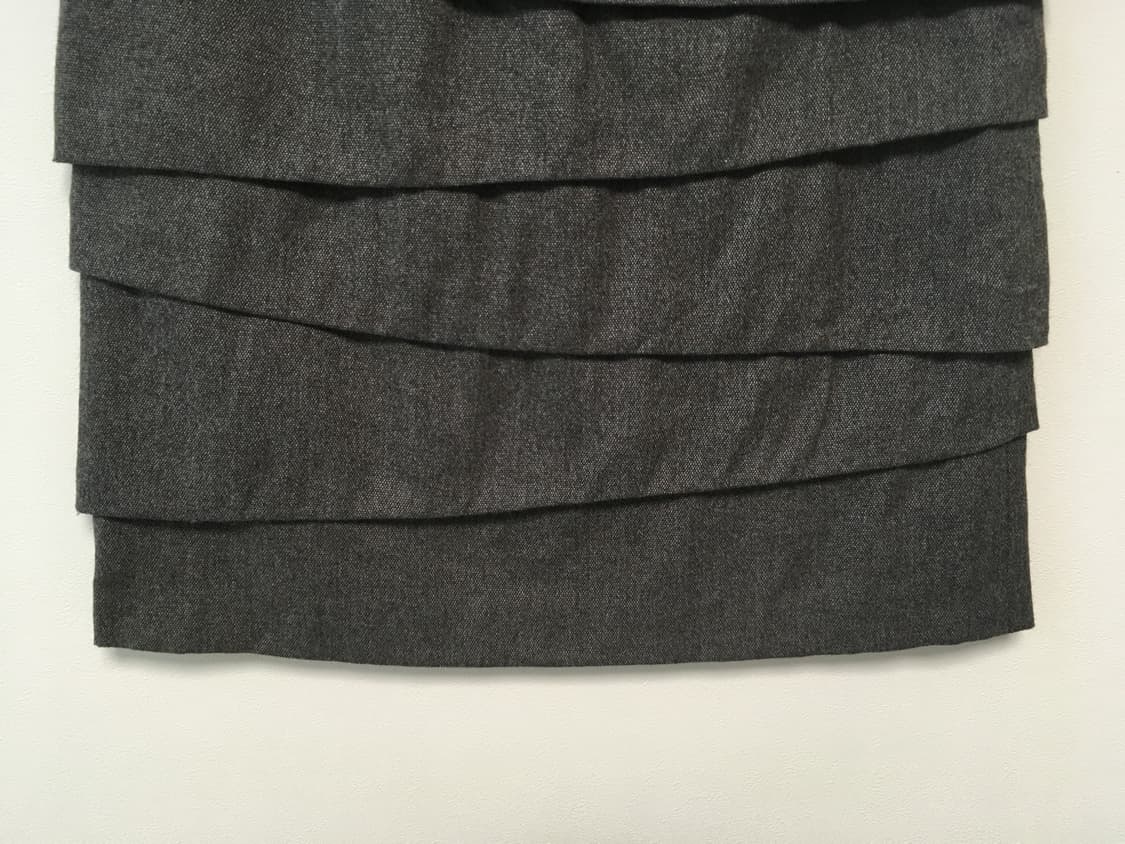 vintage tiered ruffle skirt charcoal 상품이미지10