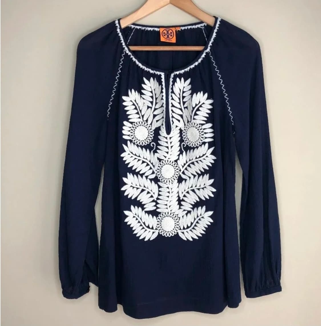 토리버치(Tory Burch)킨슬리 에스닉 자수 튜닉 블라우스 상품이미지9