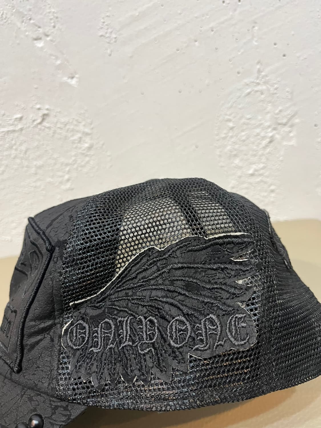 JPN 펑크 스터드 매쉬캡 모자 상품이미지3