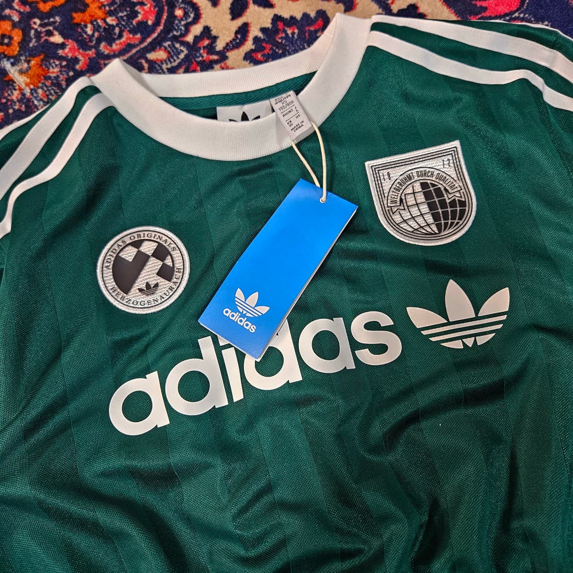 (새상품)아디다스(adidas) 사커 크롭 긴팔저지 S size 상품이미지4