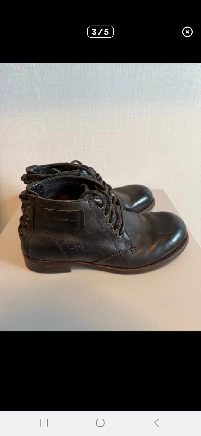 (마지막특가) 돌체앤가바나 가죽부츠 IT6 (250) 상품이미지3