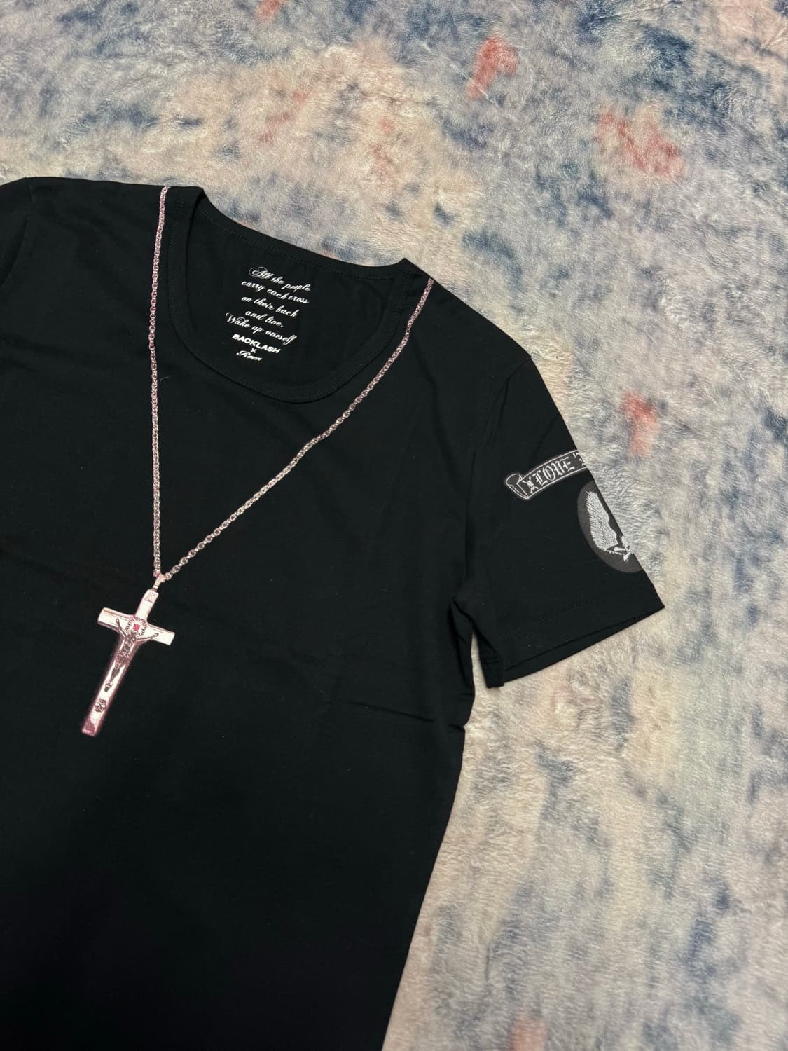 Backlash x roen rosary necklace top 상품이미지4