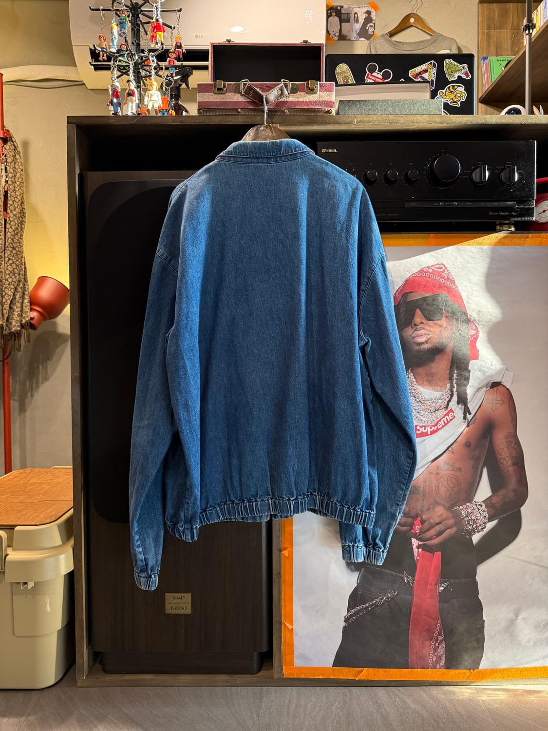 폴로 랄프로렌 데님 블루종 L(2XL) 상품이미지2