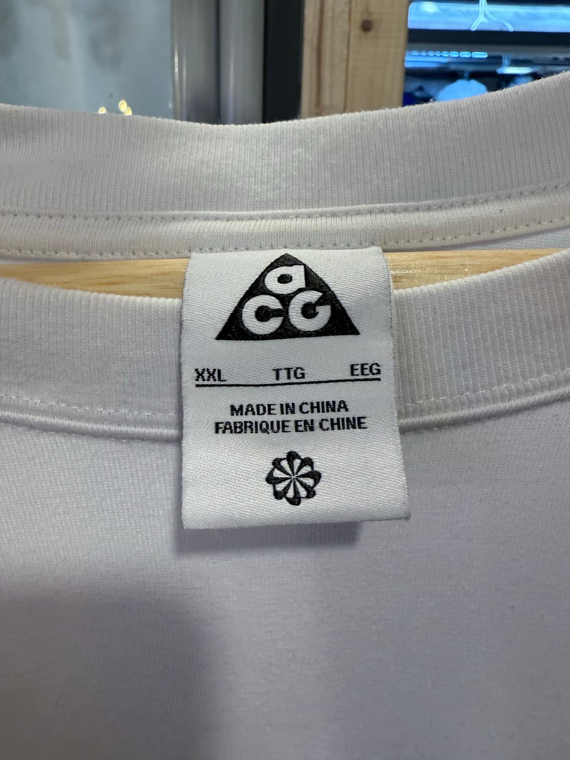 나이키 ACG 랄프 스탠드먼 화이트 롱슬리브 상품이미지4