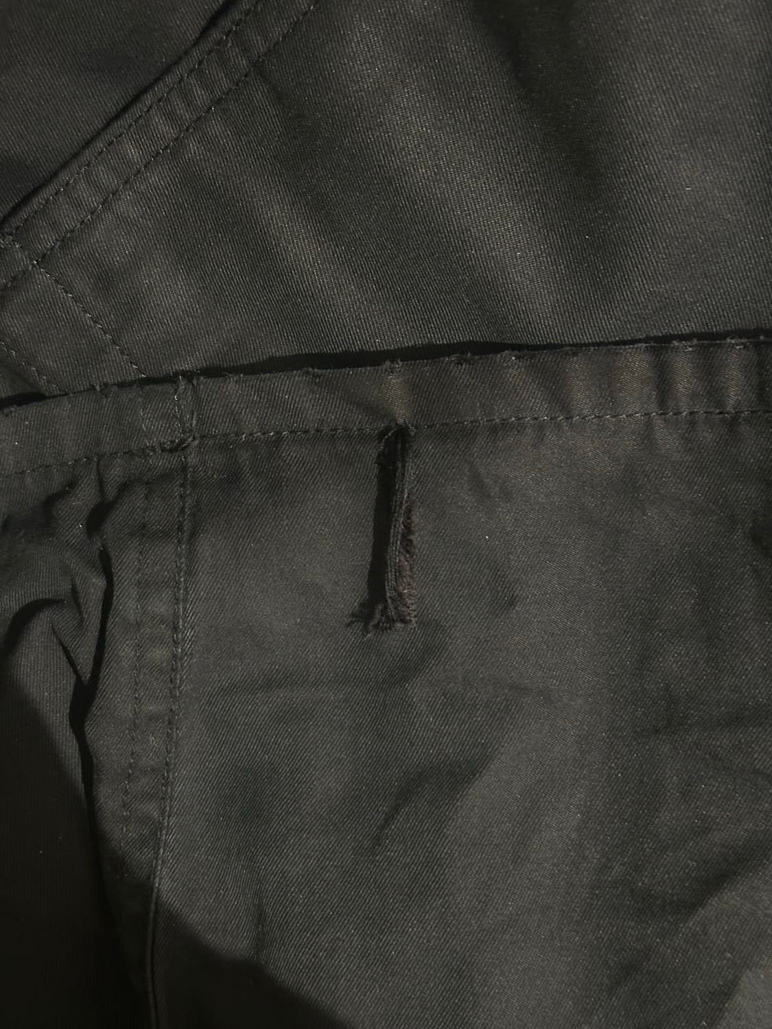 [M]신야코즈카 하이 배기 블랙 상품이미지2