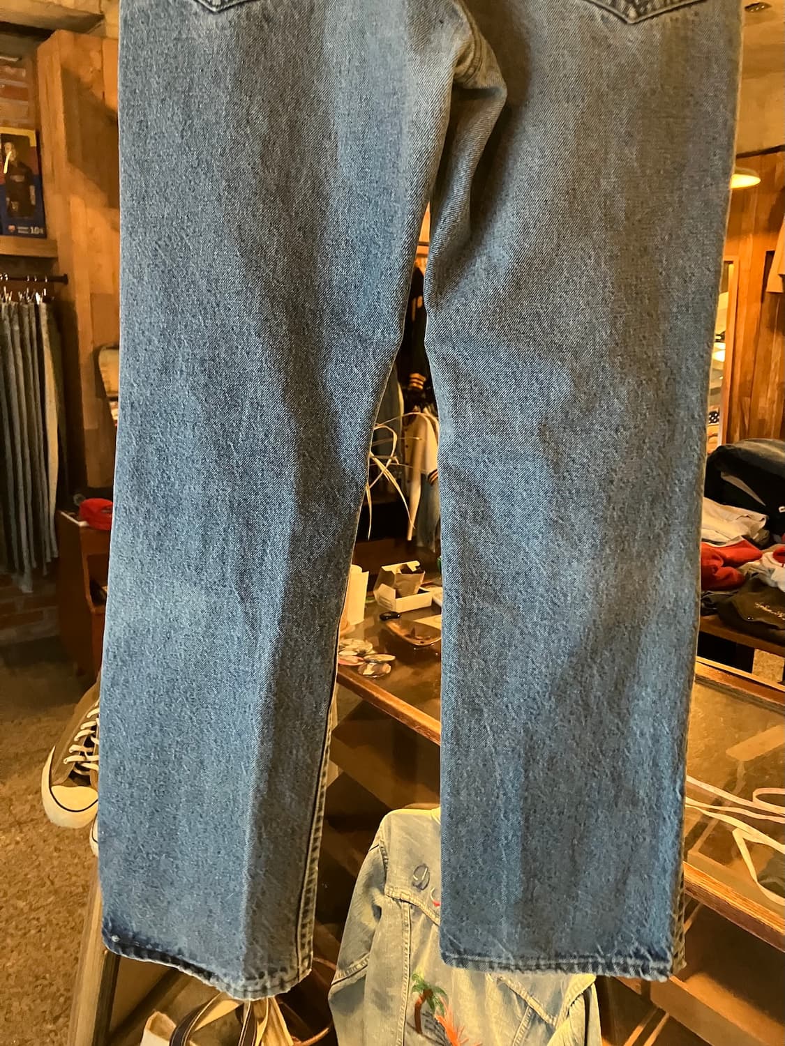70s USA Levis 517 66후기 부츠컷 데님 팬츠 상품이미지7