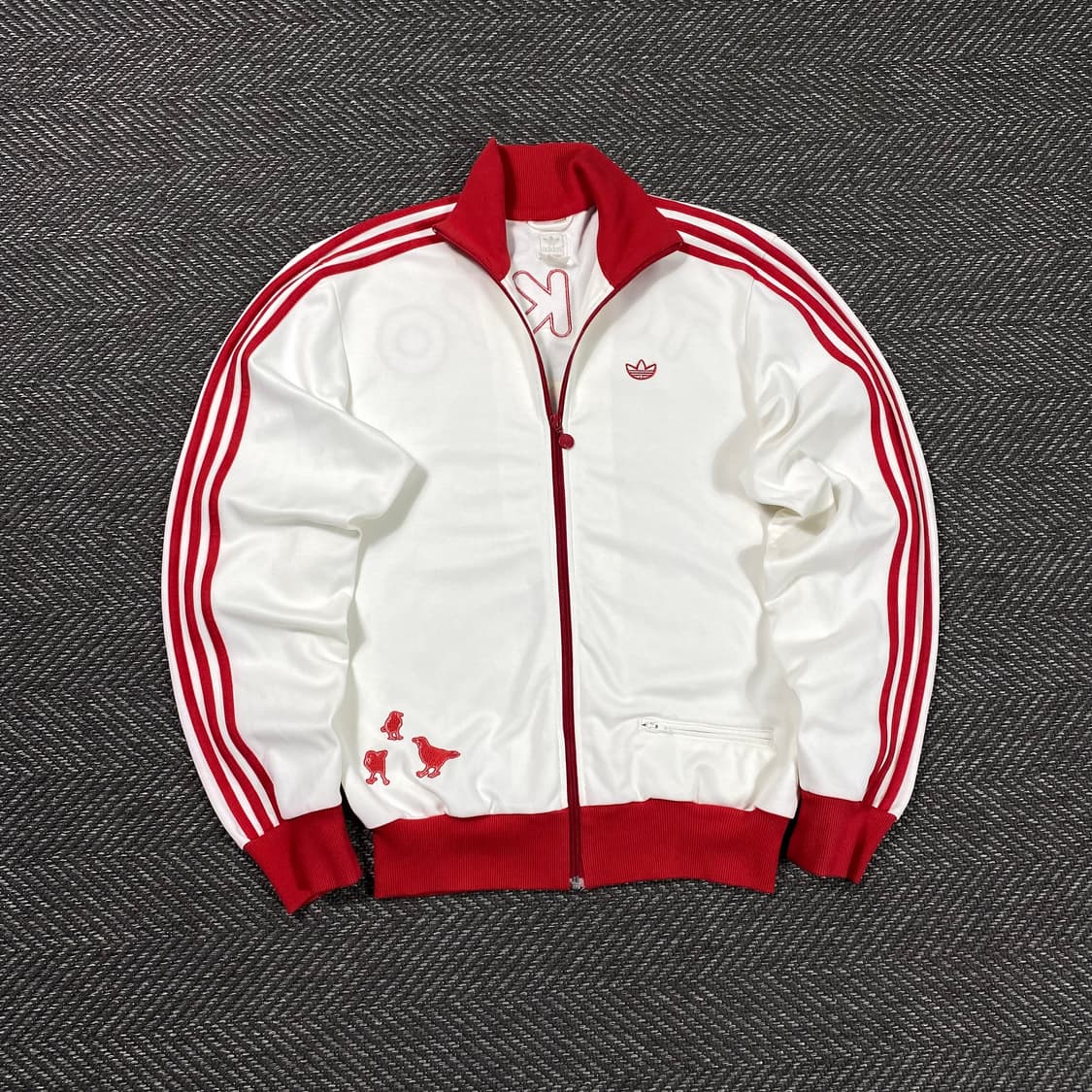 06s 아디다스 파이어버드 도쿄 백 로고 져지 자켓 M 상품이미지1