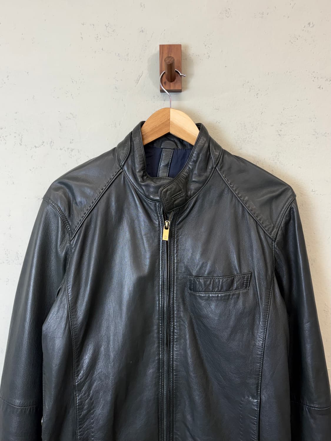 마시모두띠 양가죽 자켓 다크 그린 상품이미지4