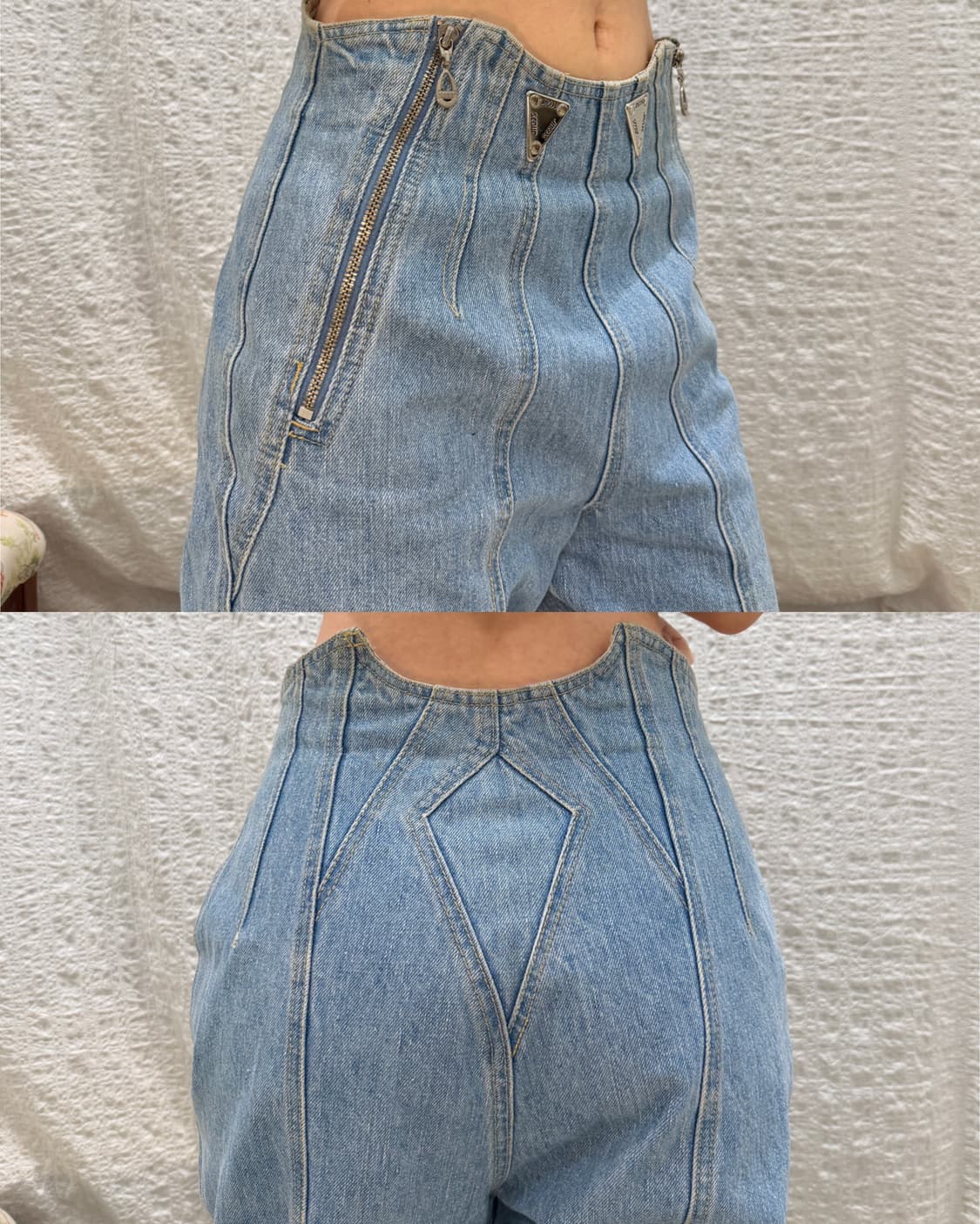 Zip-up waist denim 상품이미지7