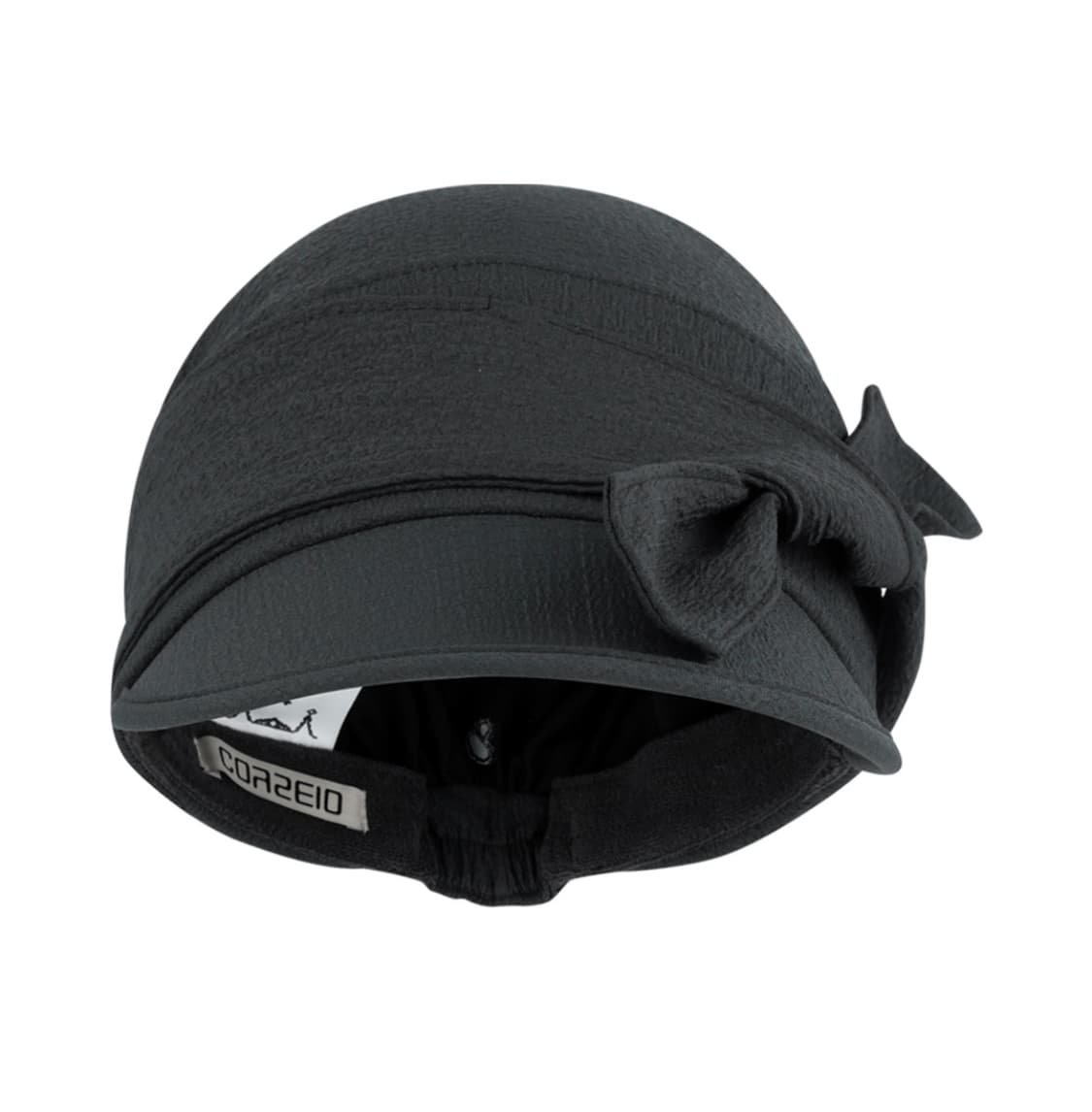 코이세이오 리본 타이 캡 모자 차콜 상품이미지1