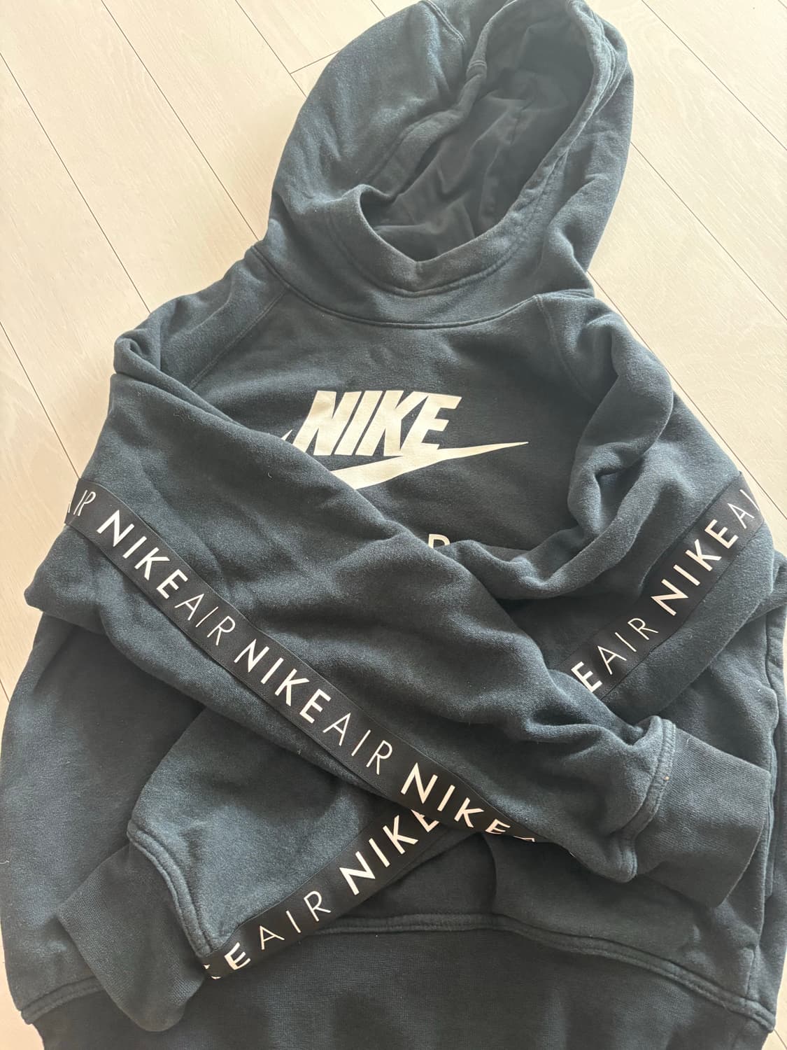 나이키 크롭 후드티 상품이미지1