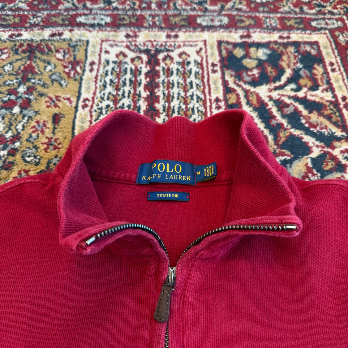 폴로 랄프로렌 에스테이트 립 쿼터집 [ 100 ] 상품이미지5