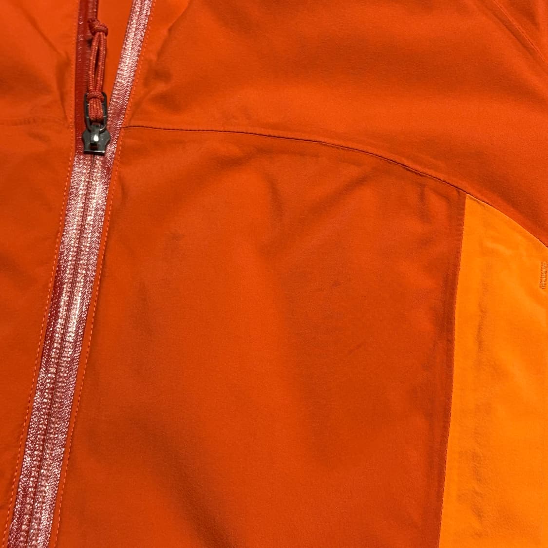 M 아크테릭스 여성용 윈드스토퍼 내장후드 오렌지 아톰 자켓 상품이미지7