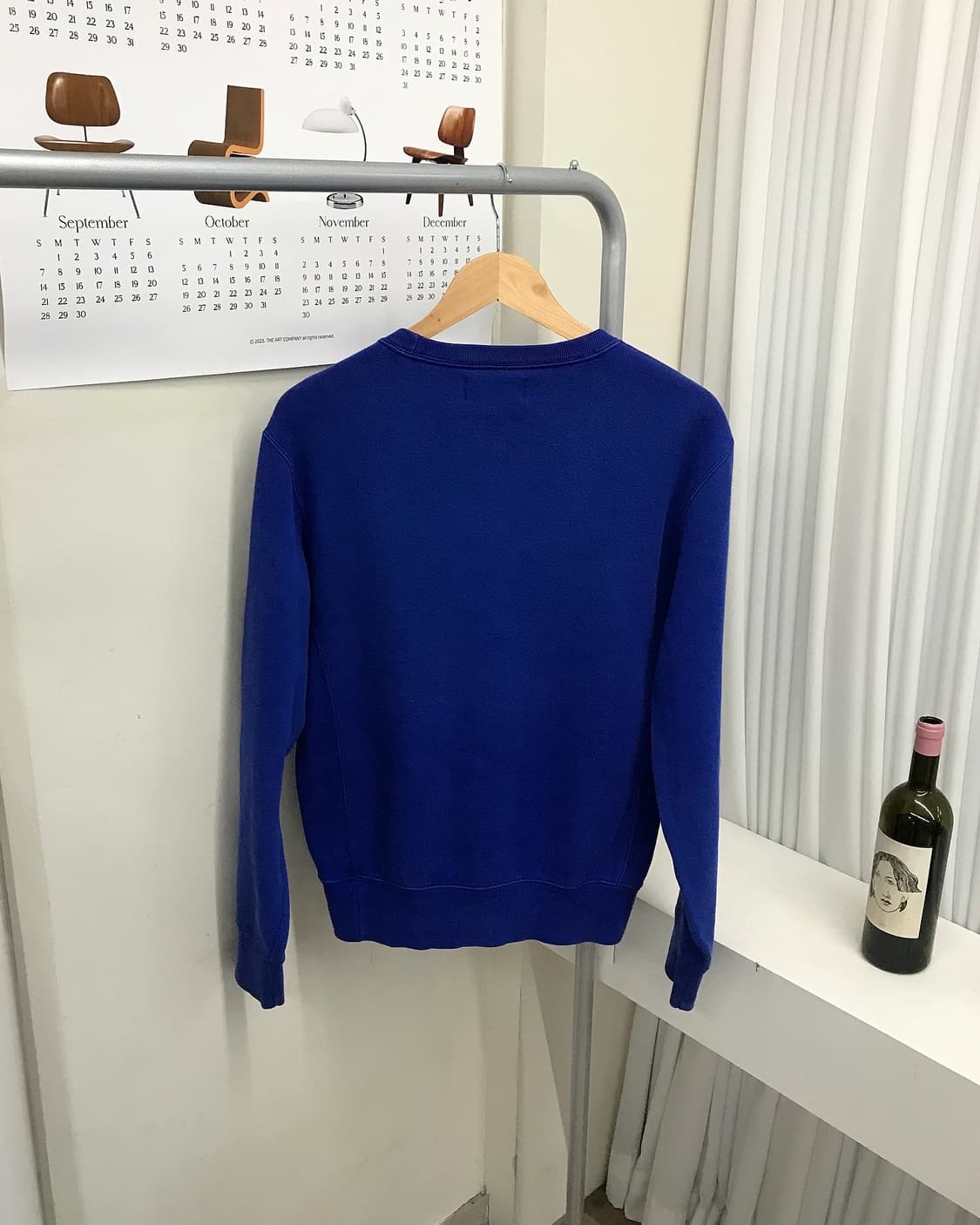 폴로 코발트블루 맨투맨 상품이미지4