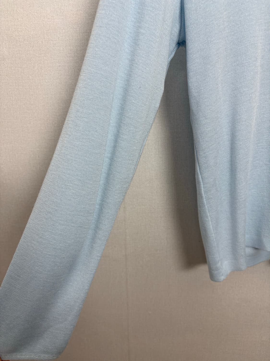 스카이블루 버튼 가디건 상품이미지8