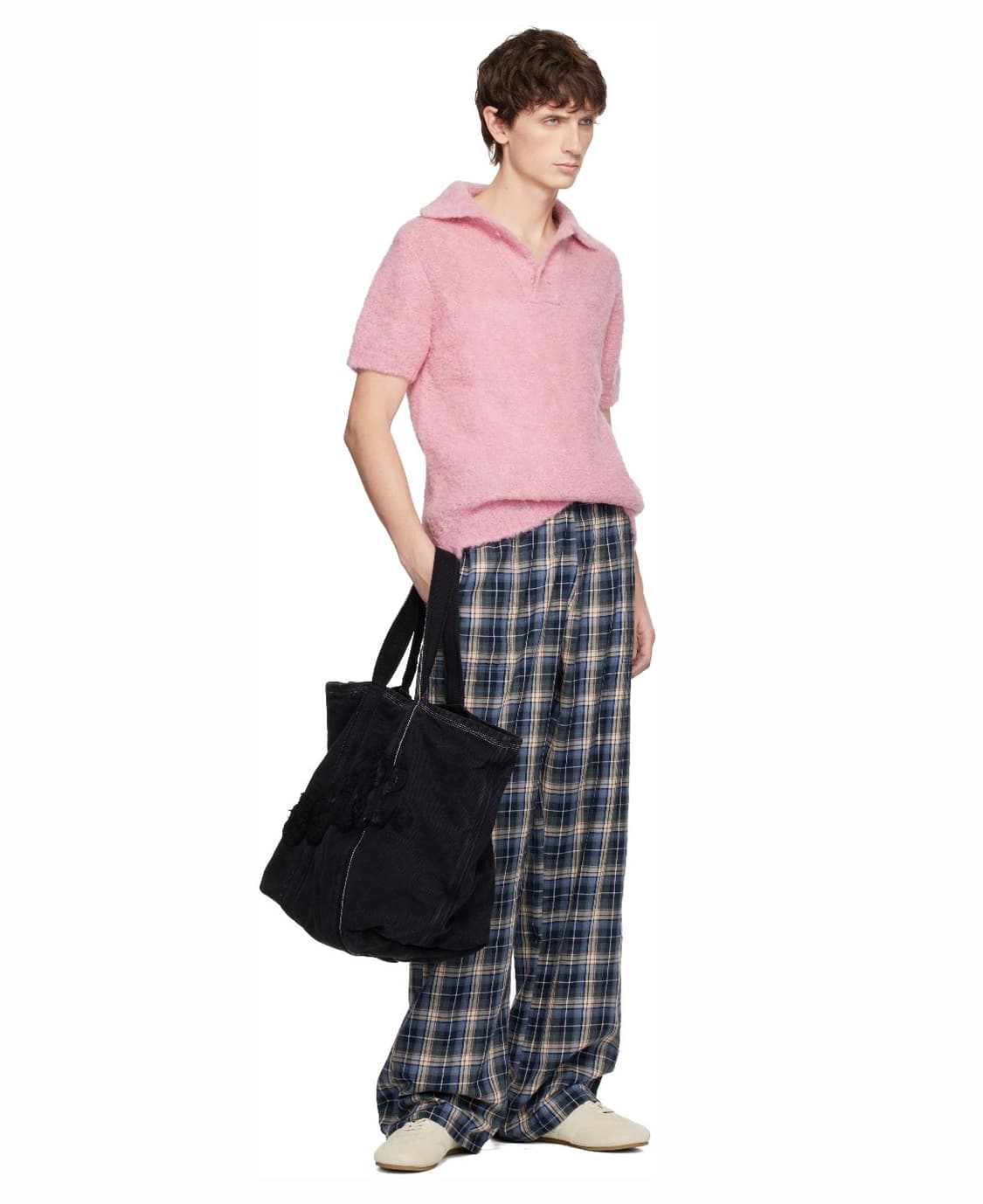 이알엘 ERL 베니스 워싱 토트백/블랙 상품이미지2