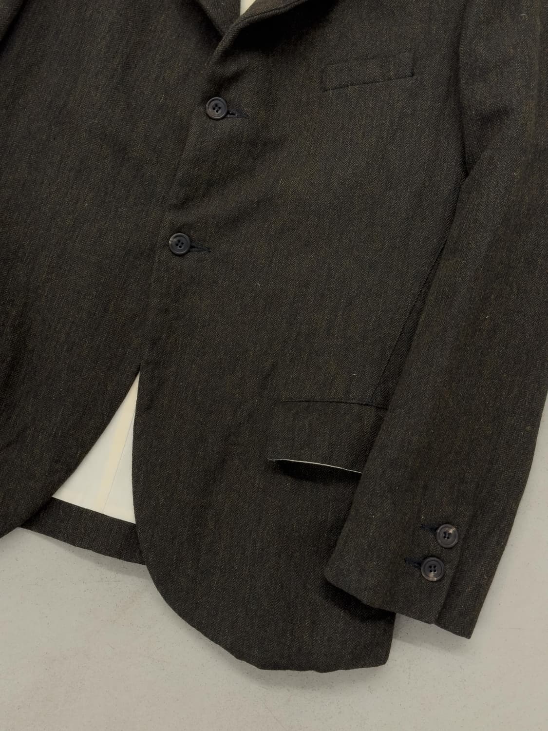 폴하든 슈메이커 울 트위드 자켓 상품이미지6