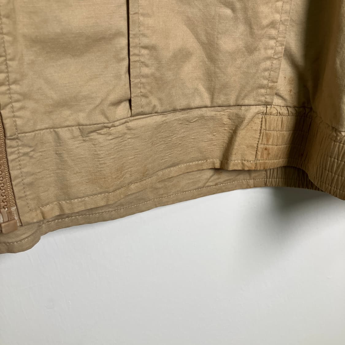 버버리 베이지 코튼 블루종 자켓 상품이미지10