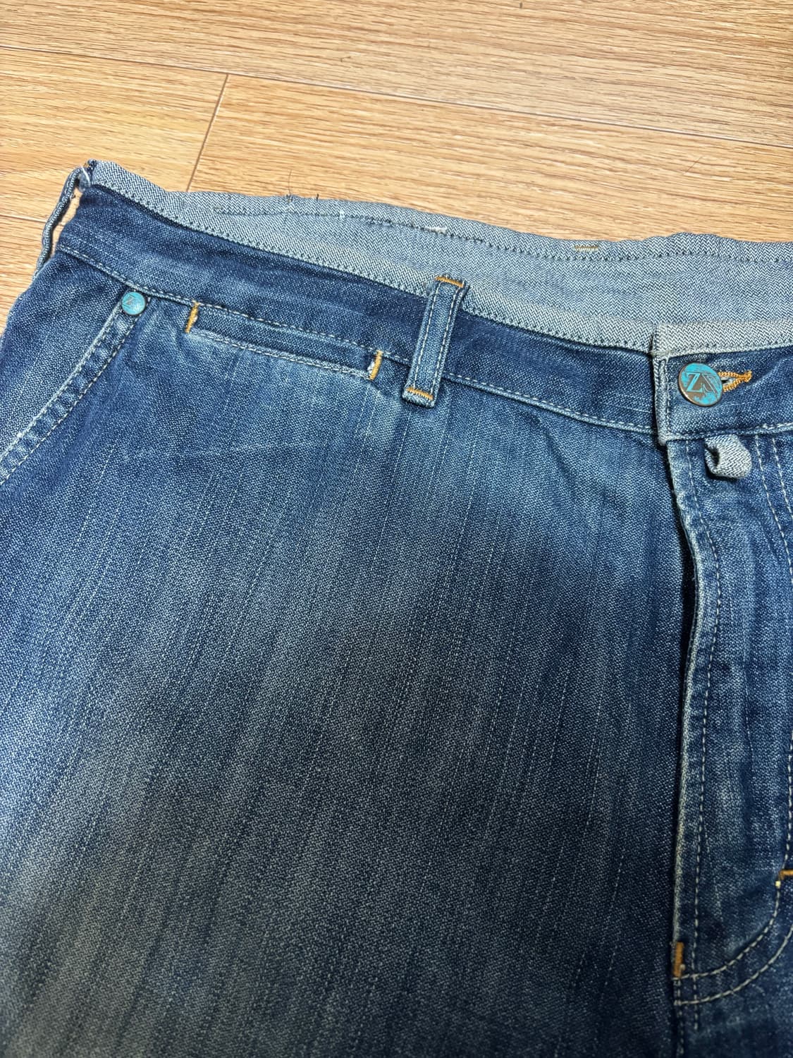 에르메네질도 제냐 데님 팬츠 블루 데님 상품이미지4