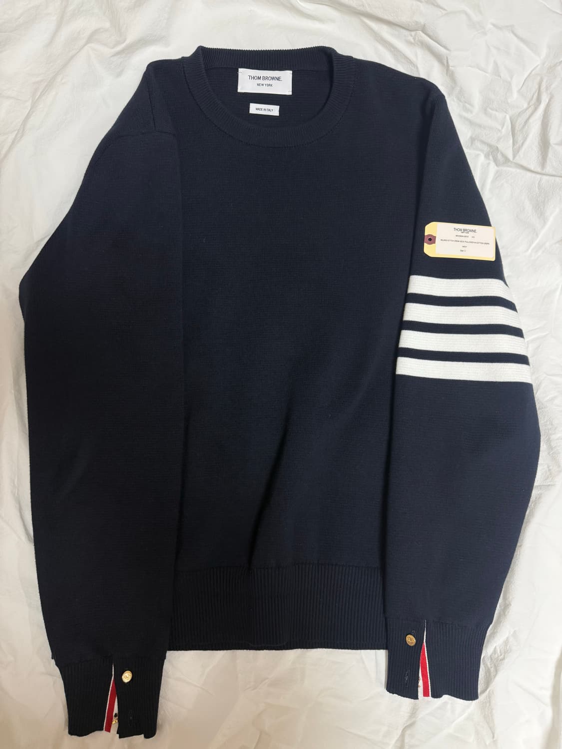 [당일출고,3사이즈] 25FW 톰브라운 밀라노스티치 니트 상품이미지1