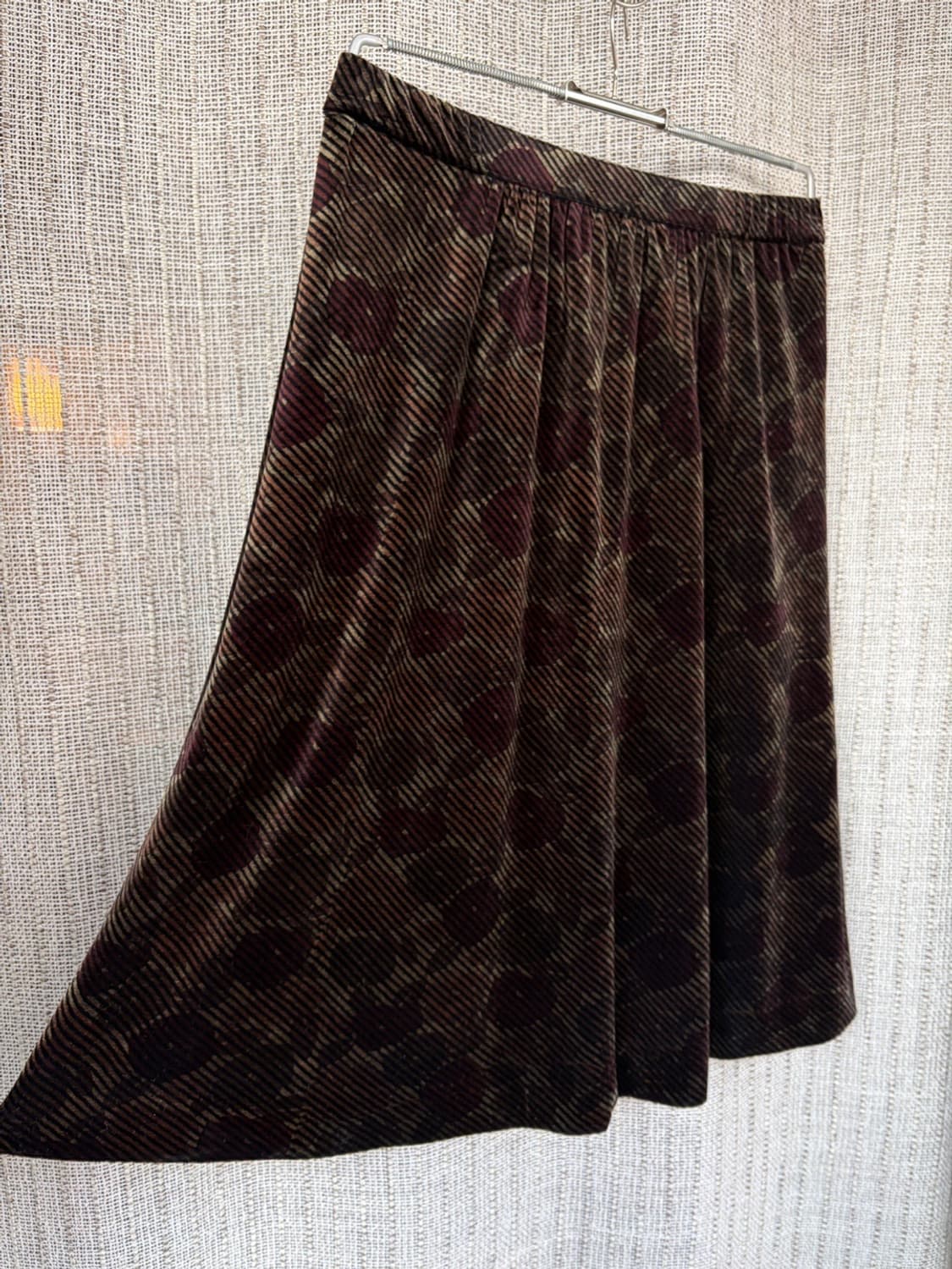 velour patterned skirt 상품이미지7
