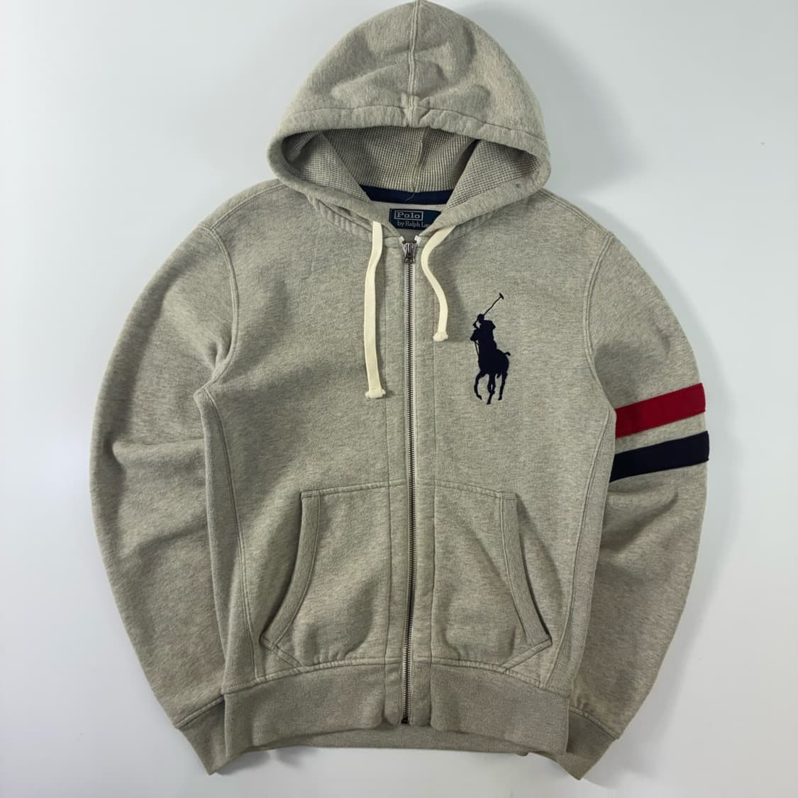 Polo  폴로 랄프로렌 빅포니 멜란지 후드집업 상품이미지1