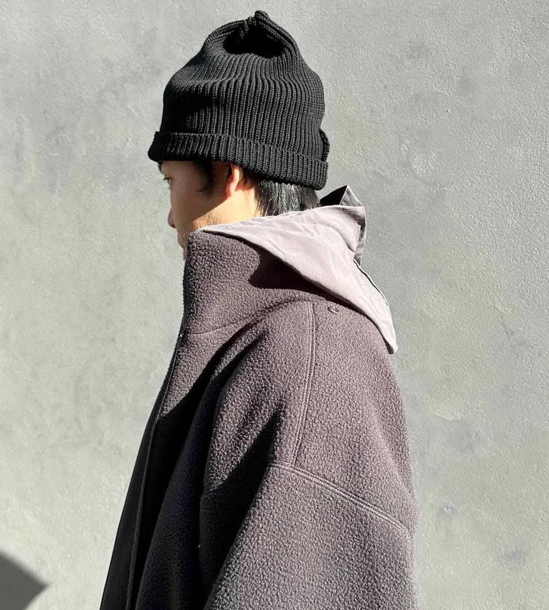 마리아노 Dusty pile 롱 후리스 자켓 상품이미지8