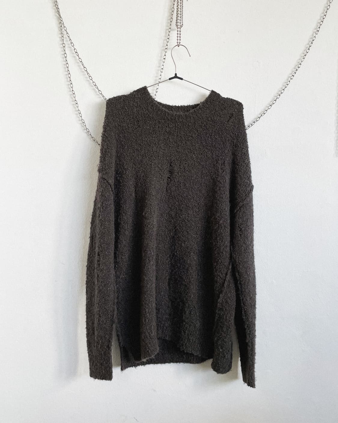 올세인츠 uk 그런지 디스트로이드 니트 상품이미지4