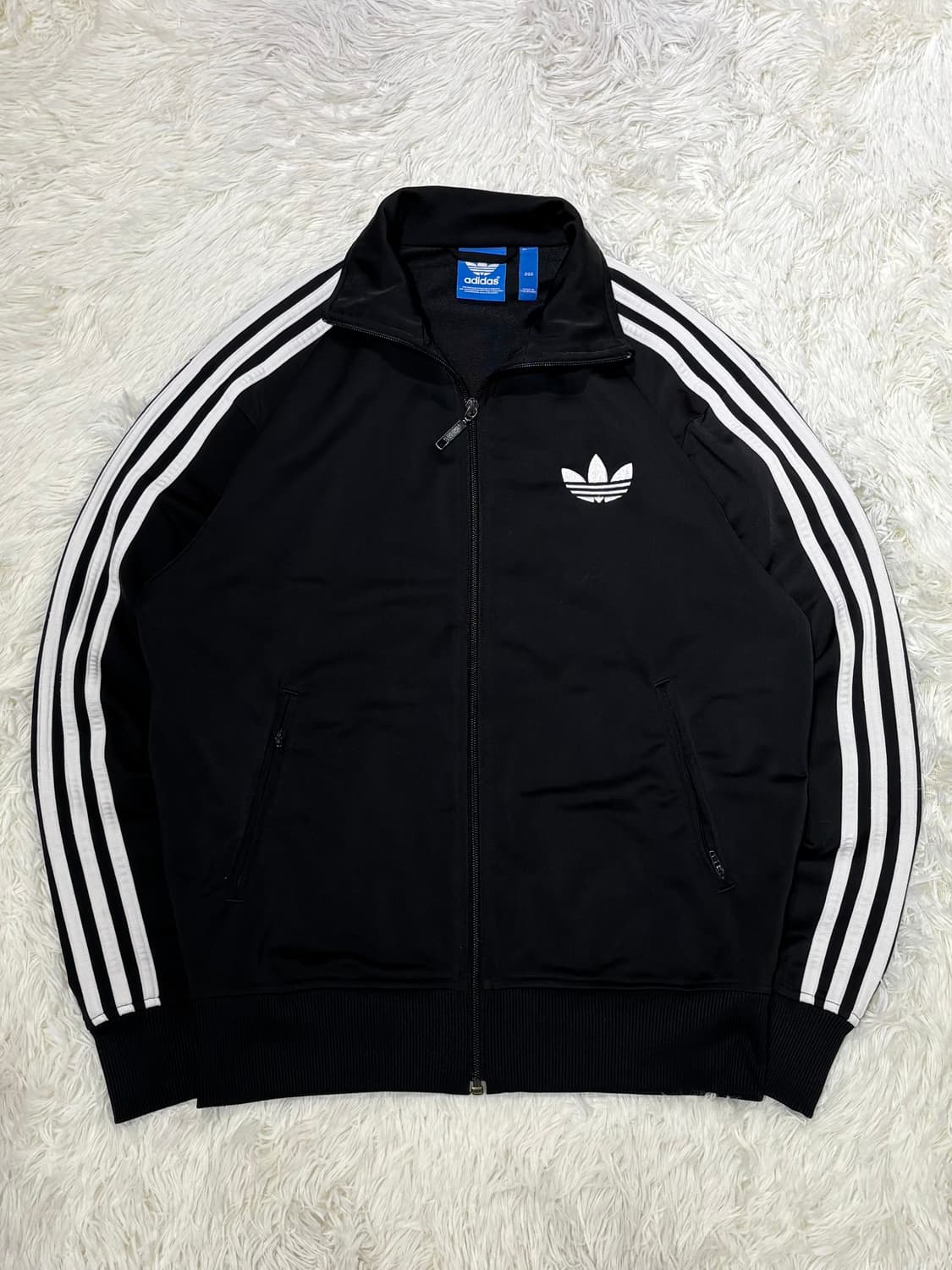 아디다스 파이어버드 블랙 삼선 트랙탑 상품이미지4