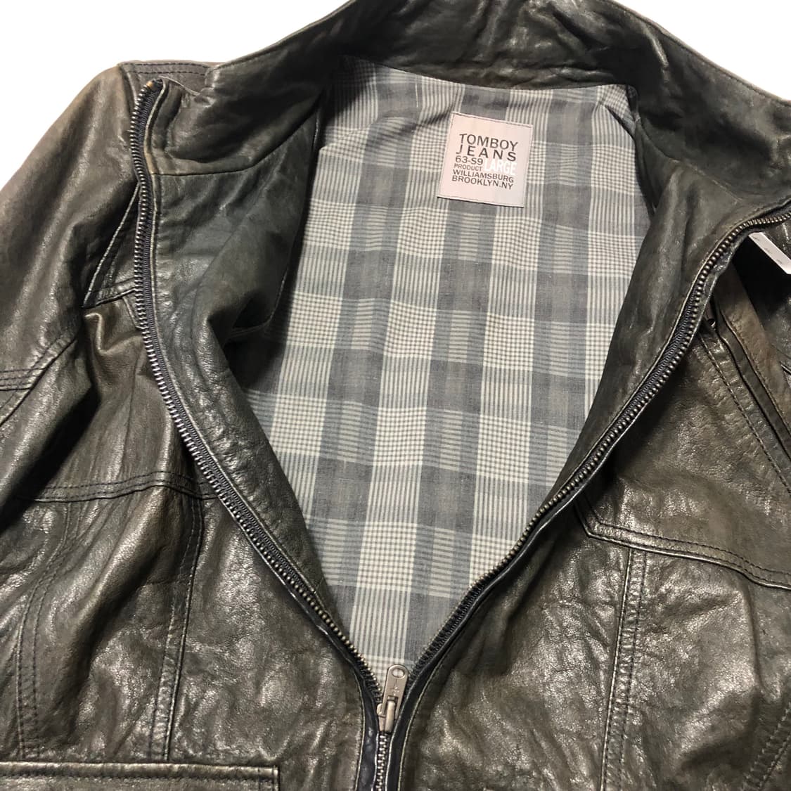 톰보이 램스킨 레더자켓 상품이미지4