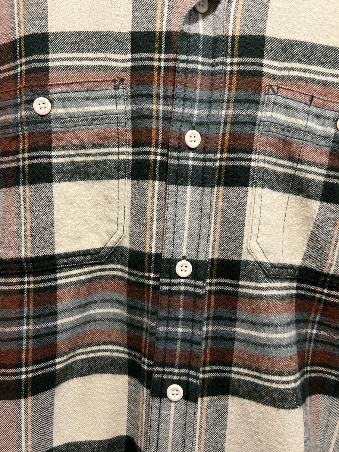 [XL]OSHKOSH 오시코시 타탄체크 플란넬 셔츠 상품이미지4