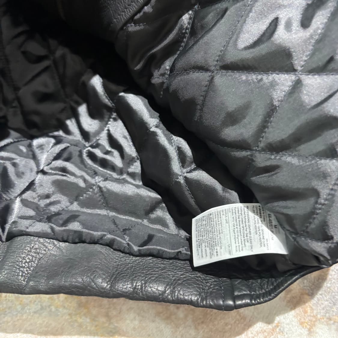 GAP 빈티지 소가죽 레더 자켓 상품이미지7