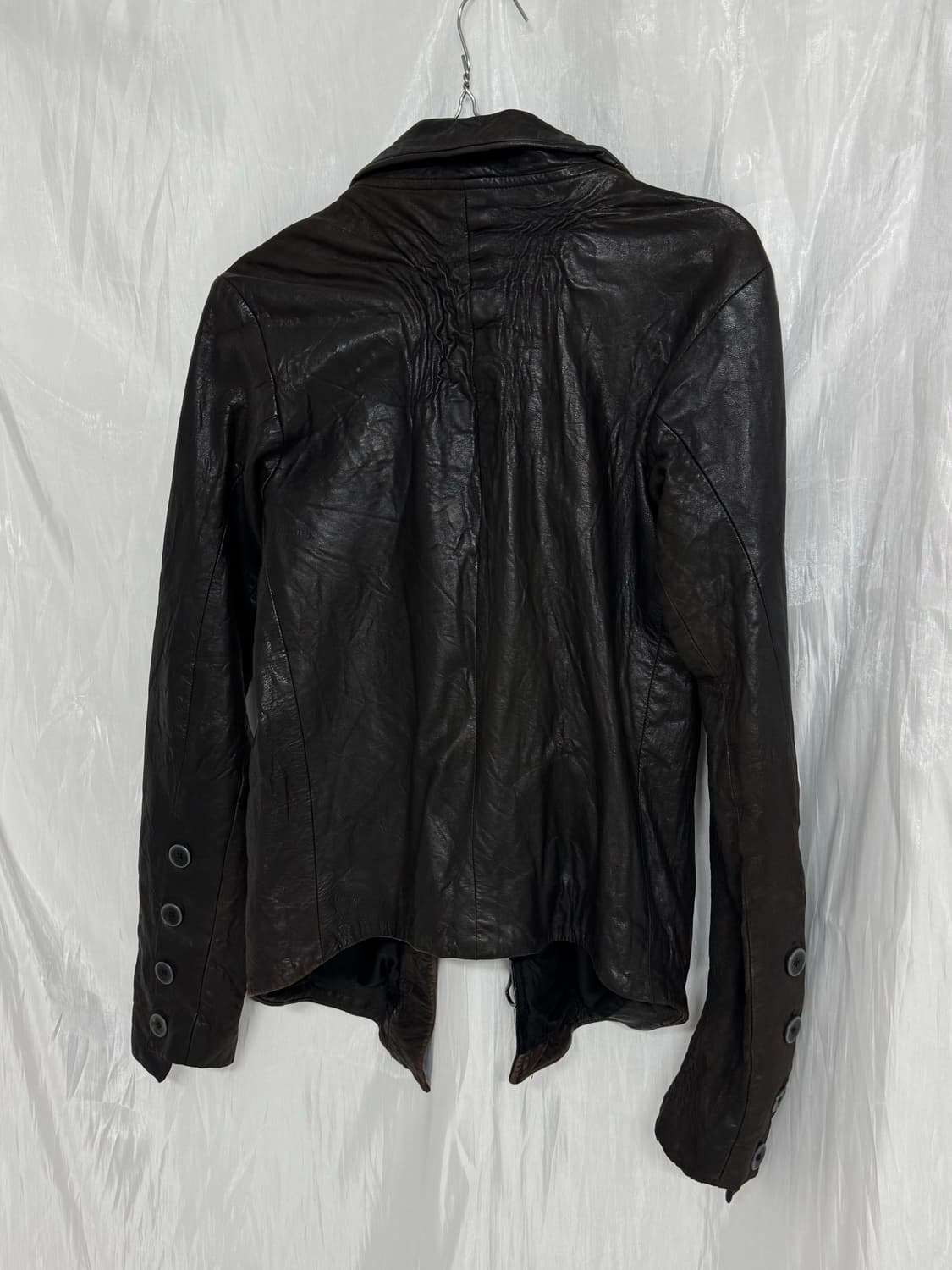 US vintage leather jacket 상품이미지3