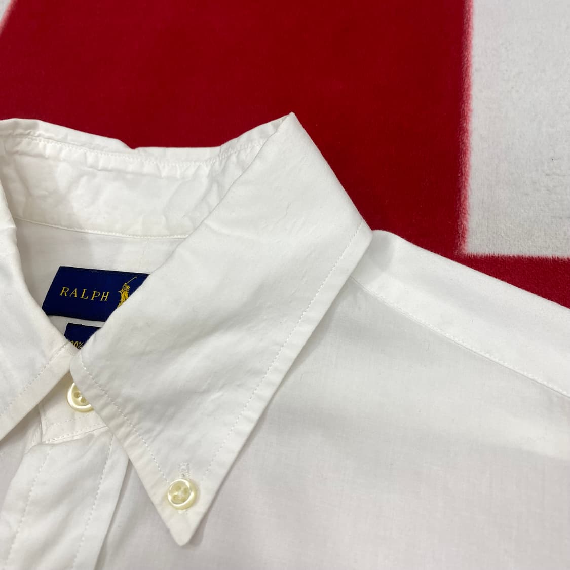폴로 화이트 셔츠 S  상품이미지4