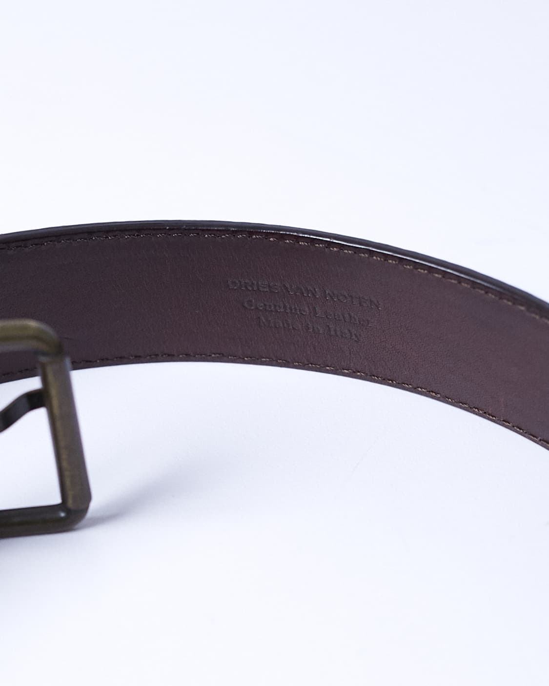 Crocodile Leather Belt 상품이미지4
